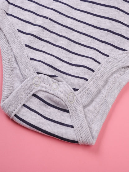 3PCS Sommer Jungen und Mädchen Nette Muster Hoodie Set Kurzarm Dreieck Overall Neugeborenen Baumwolle Bequeme Overall Pyjamas