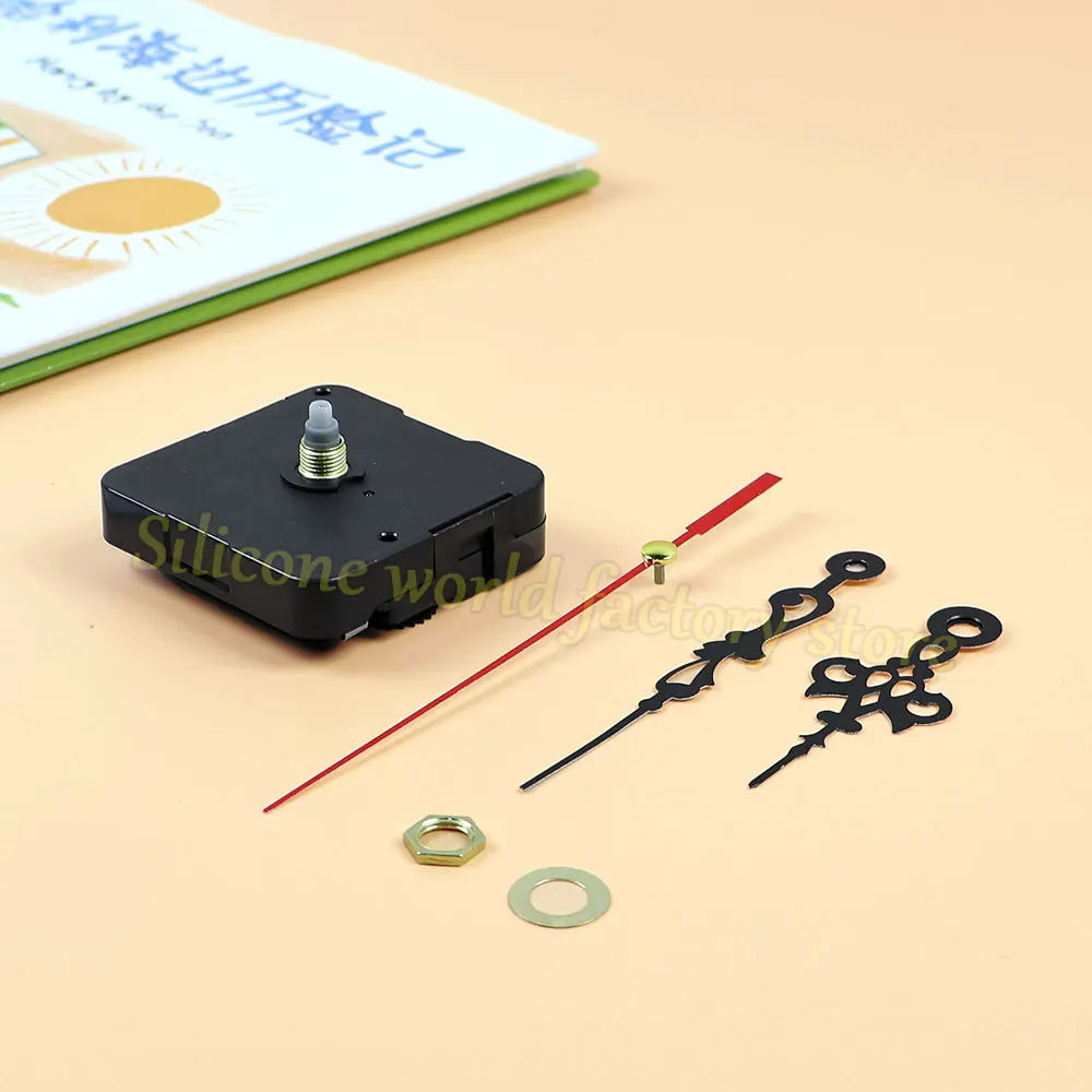 SW Uhr Mechanismus Stille Quarzwerk Set Maschine Wand Hände Stille Sweep Zweite Bewegung Mit Zeiger DIY Reparatur Teile Werkzeug
