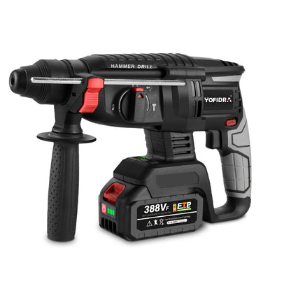 1680W 26MM Bürstenlosen Elektrischen Bohrhammer Multi-funktion Bohren Hammer Schlagbohrmaschine Power Tool Für Makita Batterie pin