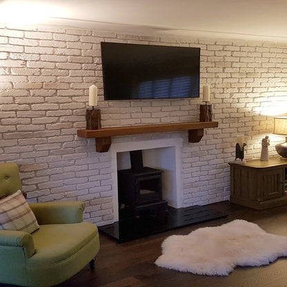 3D brick wall sticker tile 3D wall decor waterproof stone tile ceramic mosaic TV background wall bedroom kitchen home wall decor