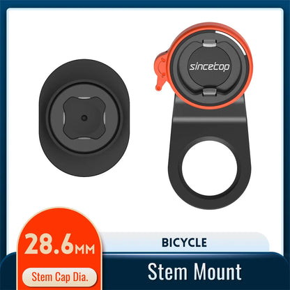 Bike Stem Phone Mount,Mountain Bicycle Phone Holder,Universal Aluminum Handlebar Cell Phone Cycling MTB Quick Attach/Detach