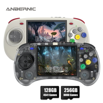 ANBERNIC RG ARC Retro Games RK3566 4.0INCH 640*480 Handheld Game Console Emulator LINUX Android System 3500mAh Children's Gifts.