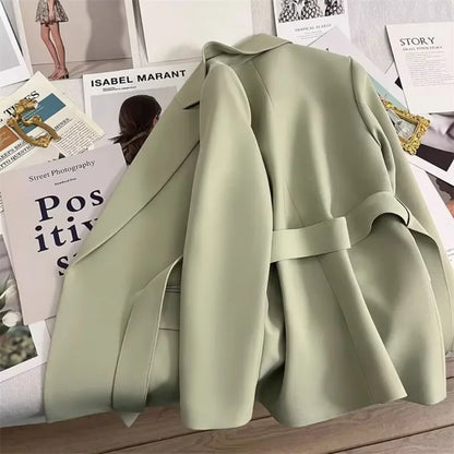 Blazer für Damen, Frühling und Herbst, neu in der Oberbekleidung, Bürodame, modische Blazer, lockere Passform, Damenbekleidung, Mäntel, Damenjacke