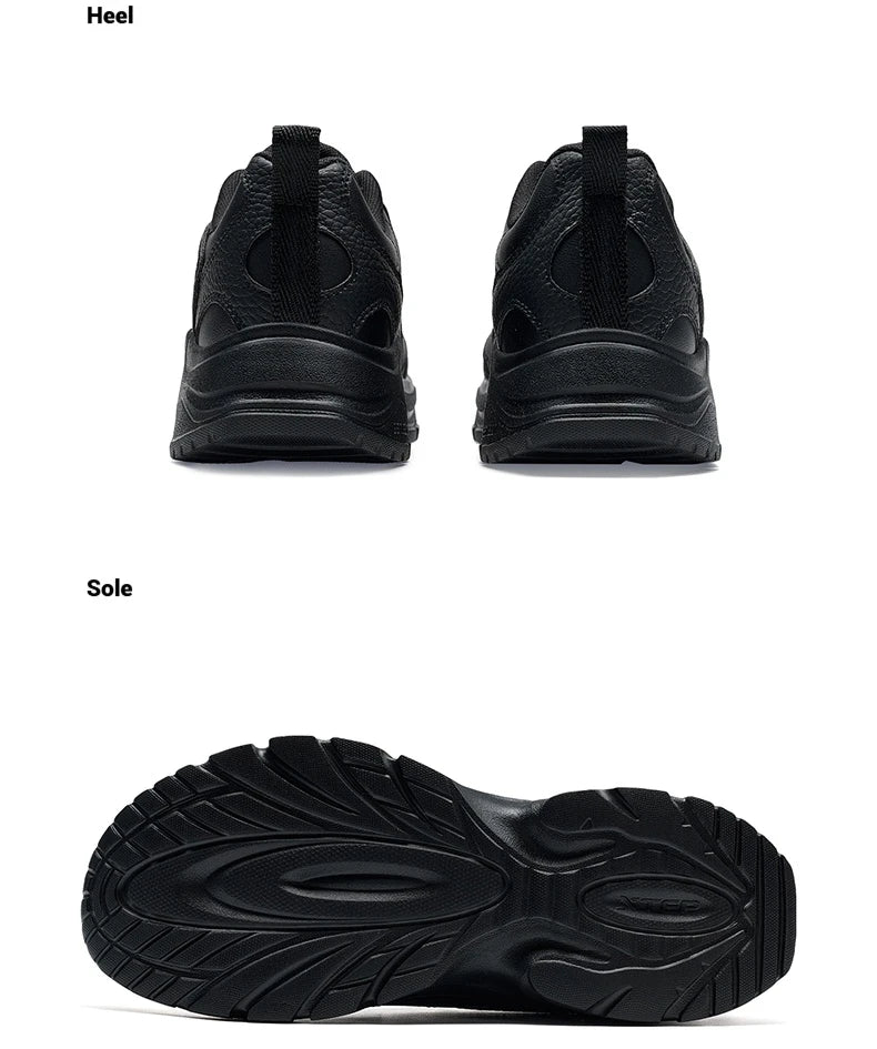 Xtep Women's Casual Shoes 2024 Winter Trendy Retro Durability Comfortable Sneakers Stability Sports Shoes 876418320008