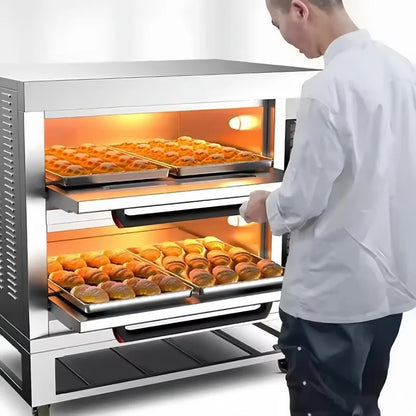 High Quality Professional 1 Deck Gas/Electric Oven Commercial Industrial Baking Bread Oven.