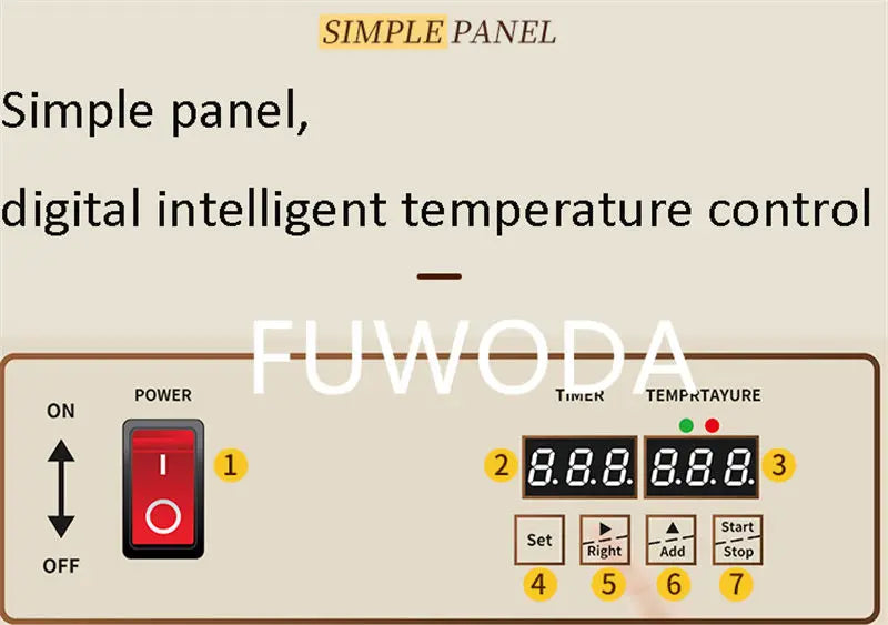 Digital Display Double-Headed UFO Burger Waffle Donut Machine Stainless Steel Hot Sale Electric Ice Cream Waffles Burger Maker.