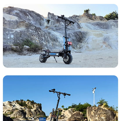 BOYUEDA S3 -11E-Scooter 6000 W Double Motor 60V 38Ah Off-road Scooters Electric 11 -Inch City Folding Electric Scooter