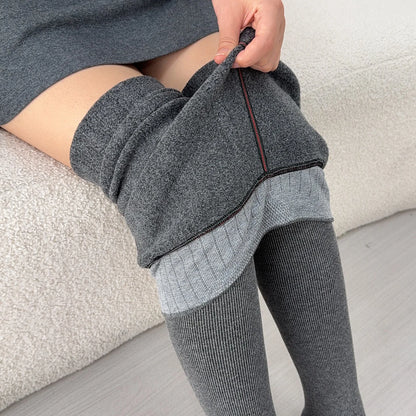 Korean Gray High Elastic Thicken Leggings for Women Warm Pantyhose Cotton Soft Stockings Tights Harajuku Streetwear Fashion Sock