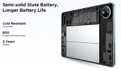 Doogee V Pad 5g 2 in 1 Tablet Pc 12" Dimensity 7050 Android 15 32Gb Ram (8+24) 256Gb Rom 8800Mah Battery Wifi 6 Ultra-Thin 5g Pc