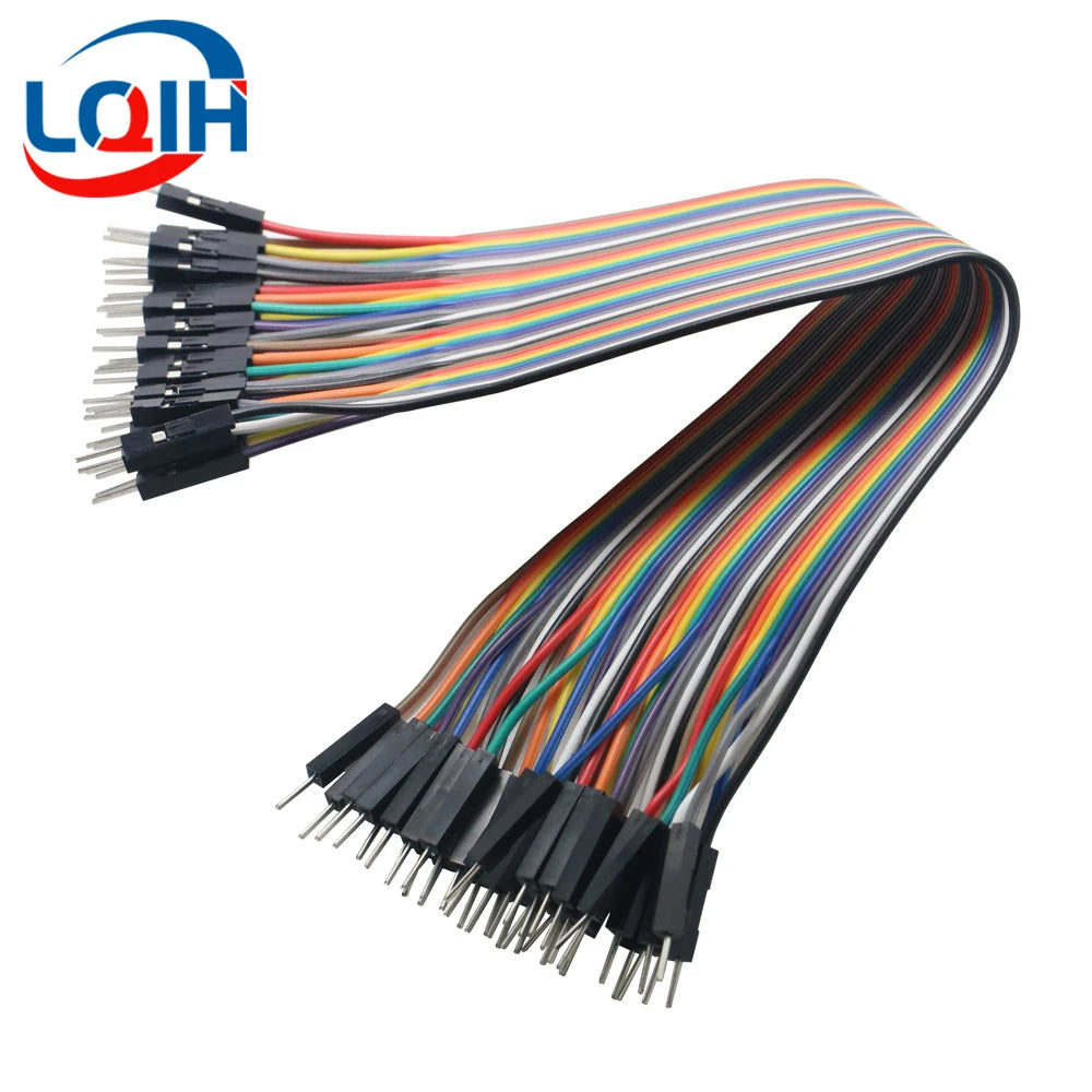 40-120PCS Dupont Line 10/15/20CM 30CM 40Pin Male to Male + Male to Female Female to Female Jumper Wire Dupont Cable for DIY KIT.