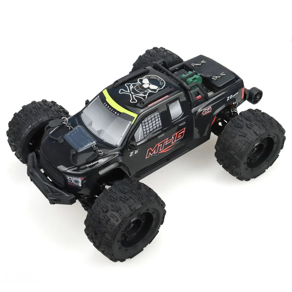 ZD Racing MT-16 1/16 RC Monster Truck Brushless 3S 80km/h 2.4G 4WD RC Car Brushless Truck Remote Control Off Road Car Toys