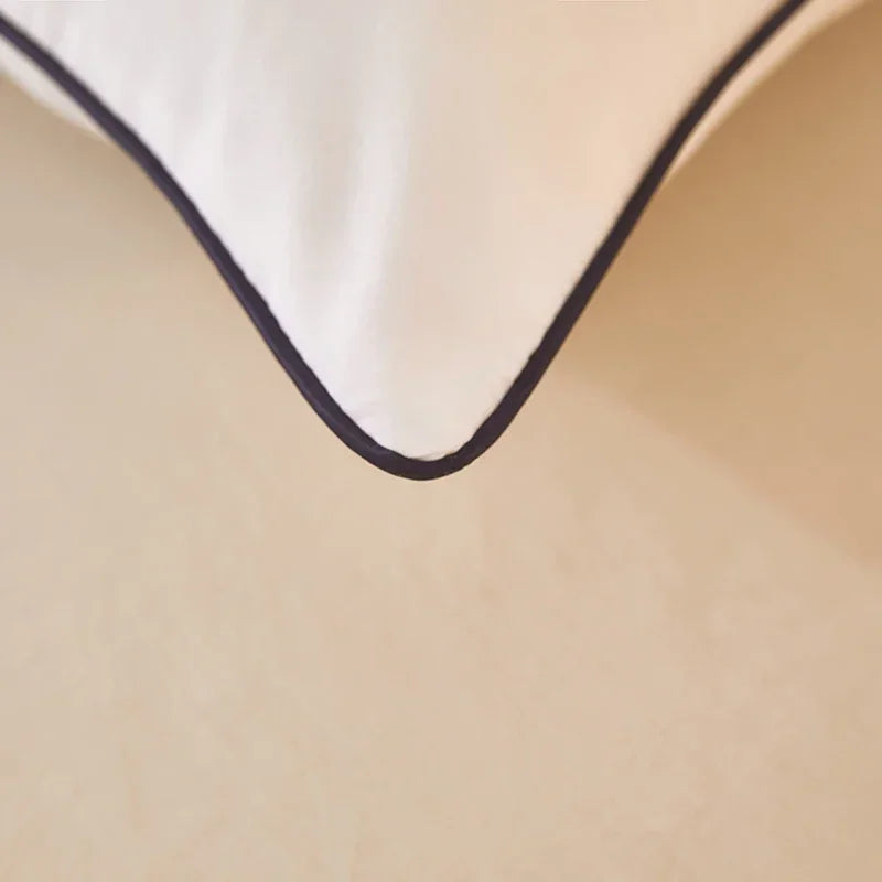 1pc White Pillow Core Home Bed Long Pillows подушки Washable Pillow Skin-friendly Neck Cushion almohadas para dormir.