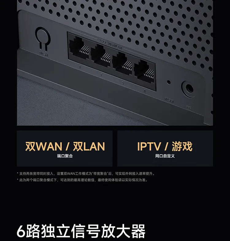 Xiaomi Router BE6500 Wi-Fi 7 4-Core 2.5G Ethernet Port lOT Intelligent Linkage Mesh Networking MLO Dual Bands Mijia APP Control