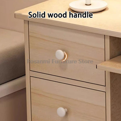 All-in-One-Computertisch mit Schubladen und Regal, moderner Bürotisch, Heim-Gaming-Schreibtisch für Schlafzimmer, PC-Gamer-Schreibtische