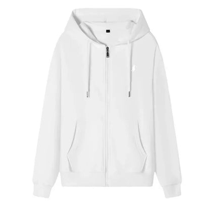 New Autumn and Winter Casual Men's Sportswear Fashionable Outdoor Jogging Fitness Zipper Hoodie and Warm Sweatshirt.