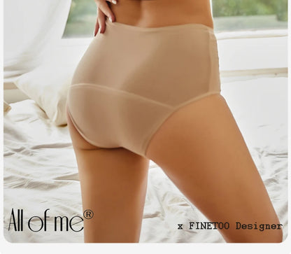 Women's Menstrual Panties High Waisted 5-layer Physiological Periods Pants Ultra Intimates Female Underwear Breathable Lingerie.