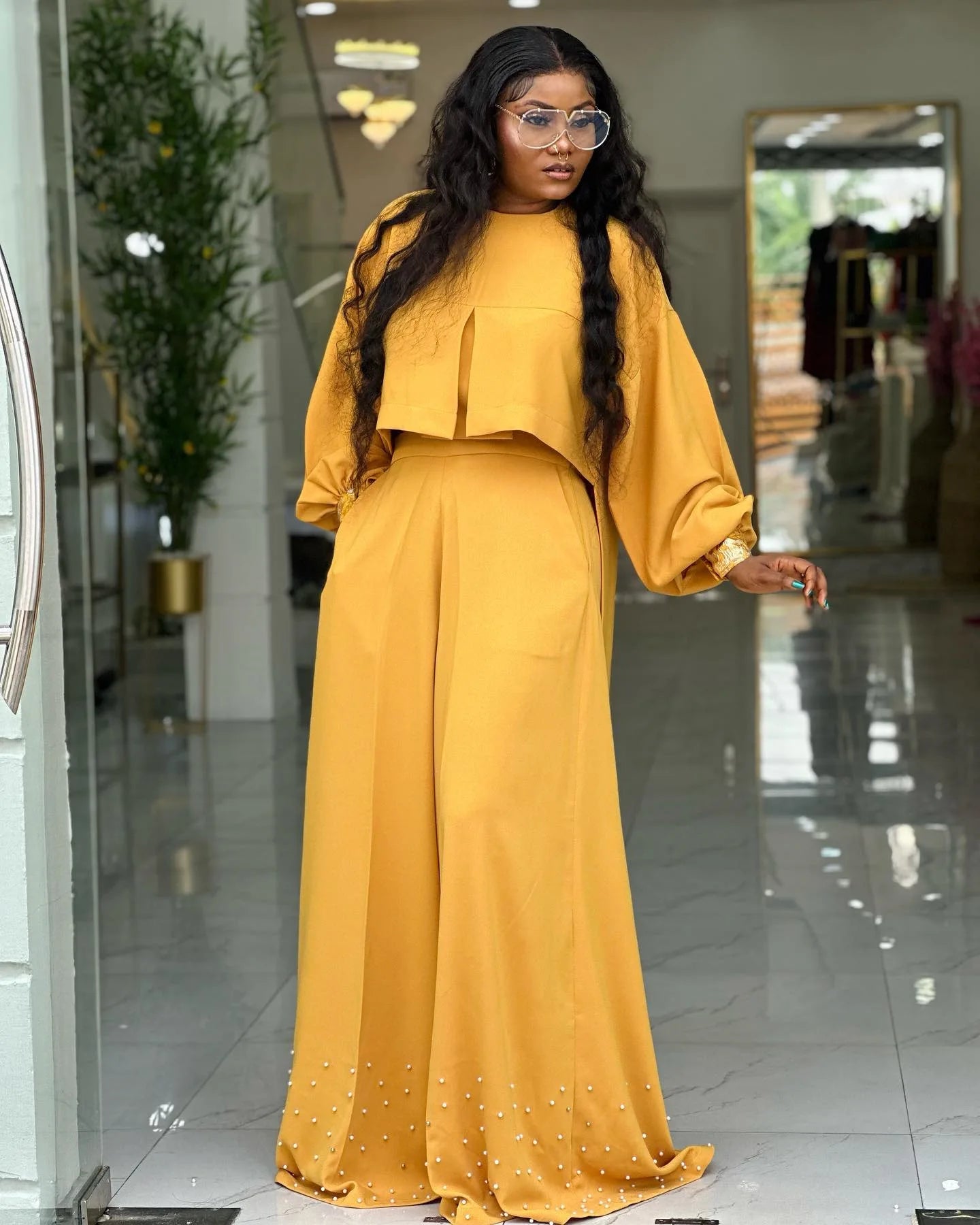 2 Piece Women Sets 2025 New Arrival Spring Summer Matching Sets Solid Color Two Pieces Sets Top And Pants Suits Outfits Clothing