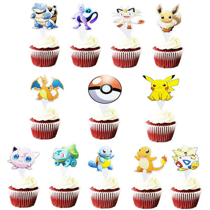 Pokemon Geburtstag Party Dekoration Pikachu Blitz Neue Ballon Set Kid Event Liefert Einweg Geschirr Banner Maske Hintergrund