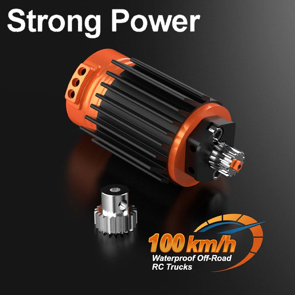 Teeggi 1/14 4WD High Speed Rc Off-road Car 100KM/H Brushless motor 3S Remote Control Truck Drift Racing Cars Toys For kid Gifts.