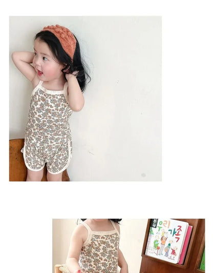 Baby Kleidung Sets Sommer Kleinkind Mädchen Strap Anzüge Baumwolle Druck Baby Jungen Tops T und Shorts Infant Trainingsanzug Neugeborenen Sets.