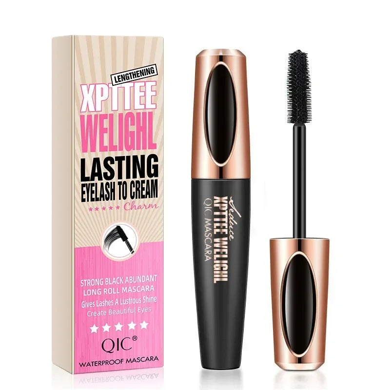 Ultra-fine Mascara Curling Thick Lengthening Eyelash Mascara Waterproof Non-smudge Brown Natural Curl Mascara Makeup