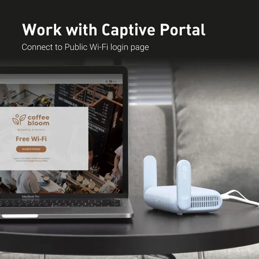 GL.iNet Beryl AX MT3000 Pocket-Sized Wi-Fi 6 Wireless Travel Gigabit Router,Cybersecurity, Tethering, RV, Parental Control.