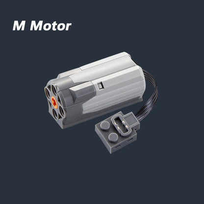 Technical Motor Battery Box Power Functions Parts IR Speed Servo Light Receiver PF APP Remote Control Car Building Blocks Bricks