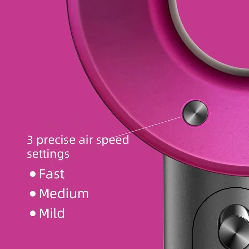 Professional negative ion hair dryer, high-speed constant temperature bladeless hair dryer home negative ion hair dryer