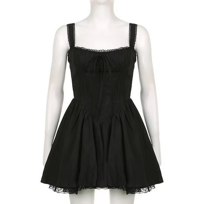 Weiß Spitze Up Rüschen Backless Sexy Kleider Frauen 2023 Roben Elegante Abend Party Kleid Bodycon Mini Sommer Kleid Vestidos