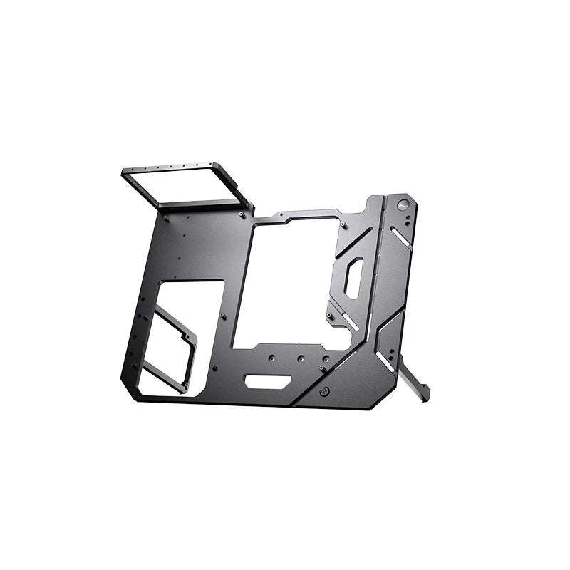 Granzon B-CE-X Open Frame Chassis Distro Plate Water Cooling Computer Case Vertical Horizontal, DIY Display.