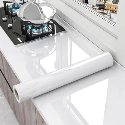 80CM Kitchen Oil-proof Sticker High Temperature Resistance Waterproof Self-adhesive Wall Stickers Wall Decor Kitchen Wallpaper