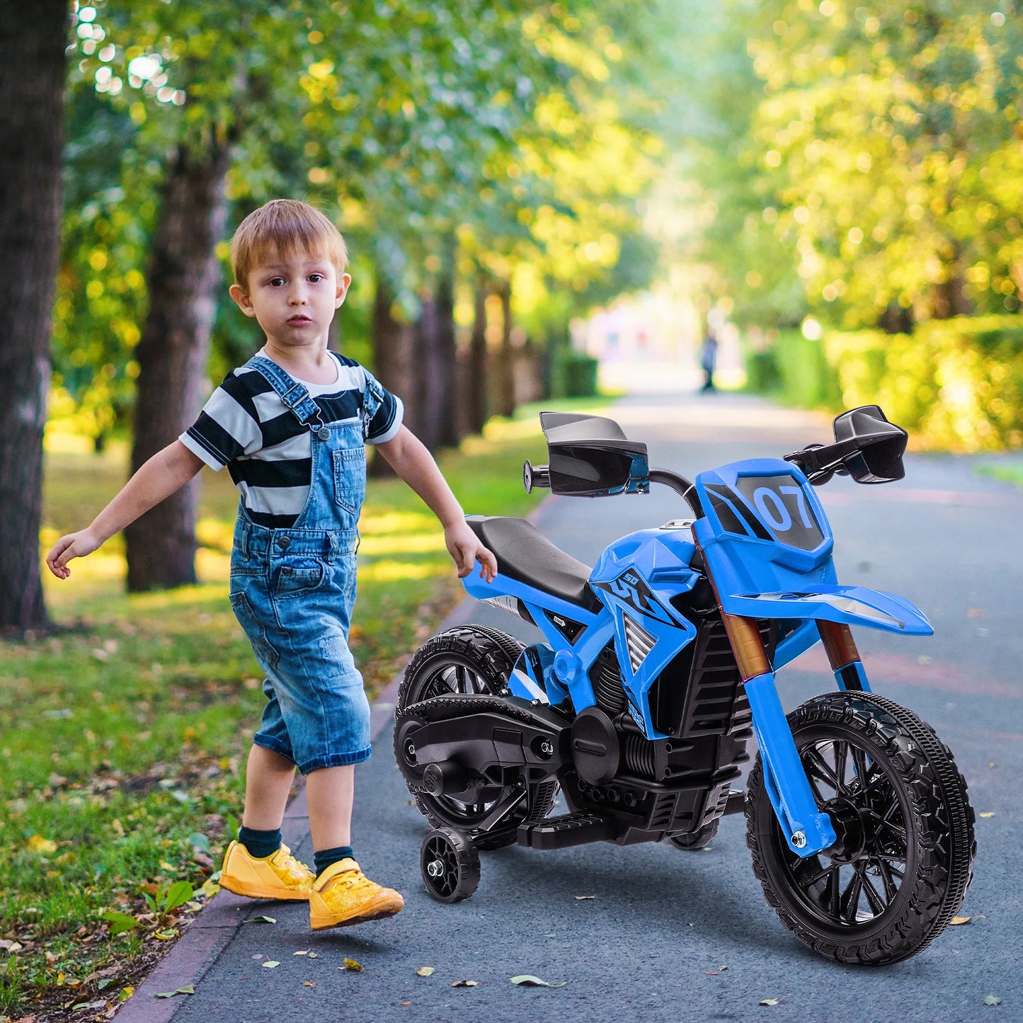 Aiyaplay Electric Motorcycle for Children +3 Years Load 30 kg.
