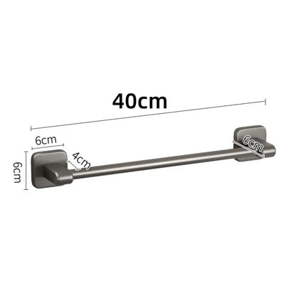 Bad Handtuchhalter ohne Bohren Badezimmer Schwarz Handtuchhalter Handtuchhalter Selbstklebender Badezimmer Handtuchhalter Handtuchhalter