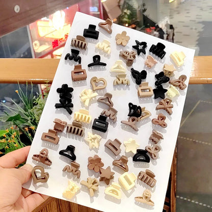 Mixed Hair Mini Small Grab Clip Girl Bangs Cute Hairpin Small Grab Clip Side Hair Clip Hair Accessories For Daily Travel Gifts.