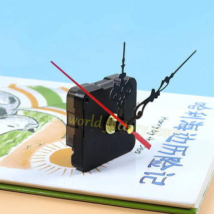 SW Uhr Mechanismus Stille Quarzwerk Set Maschine Wand Hände Stille Sweep Zweite Bewegung Mit Zeiger DIY Reparatur Teile Werkzeug