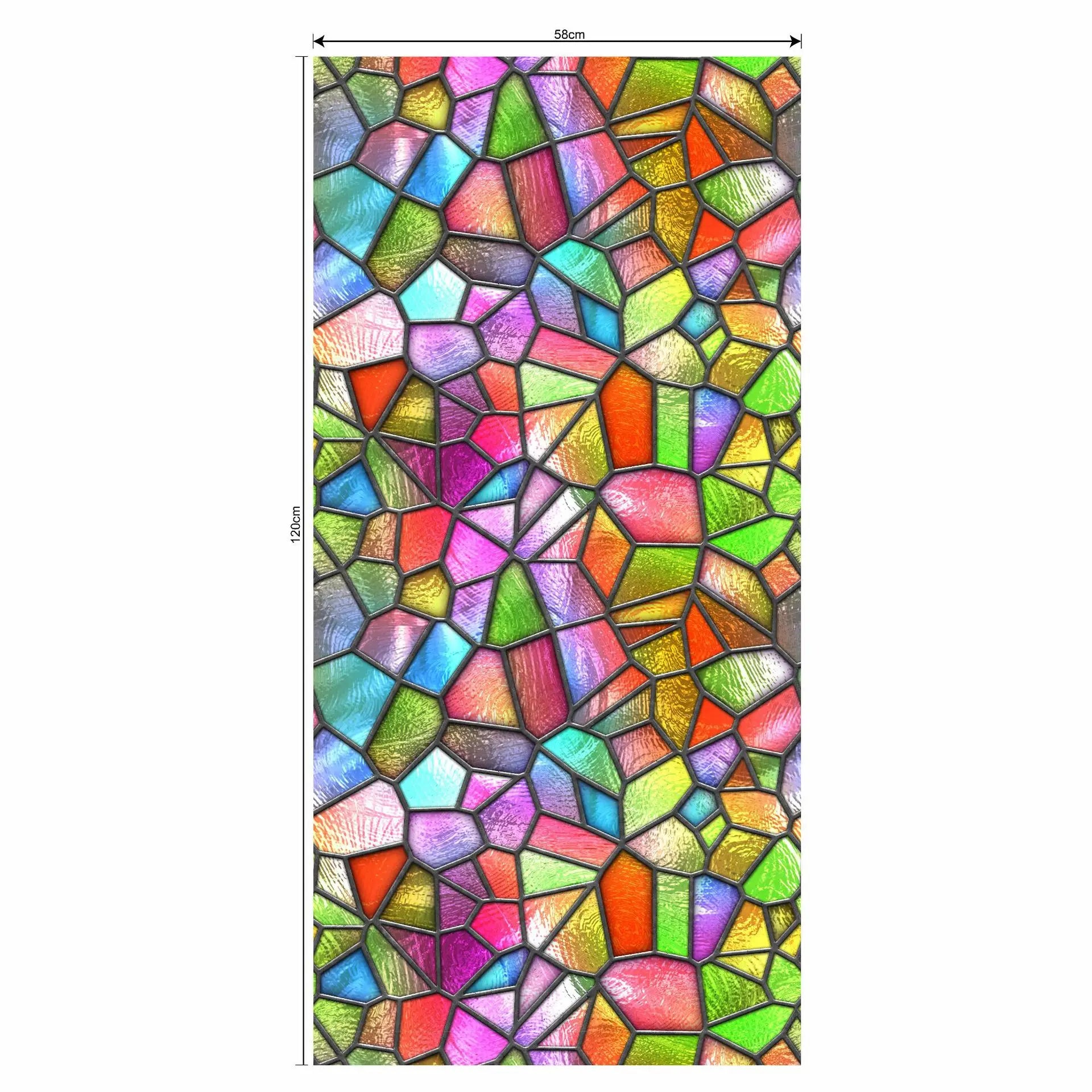 Frosted Glass Wall Panels for Bathroom - European Style Static Cling Window Film, Privacy Shade Peel & Stick Home Renovation.