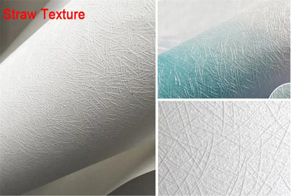 Maßgeschneiderte cremefarbene abstrakte Kunst, Feder-Blumenmuster, Tapete, TV-Hintergrund, Wanddekoration, Schlafzimmer, europäisches Wandbild