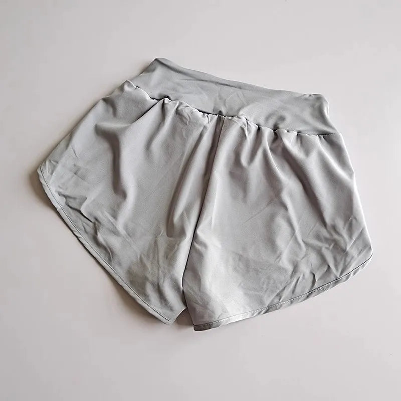 Women's High-Waist Breathable Yoga Shorts Fitness Shorts Running  Shorts Cycling Shorts Sports Shorts Summer Workout Gym Shorts.
