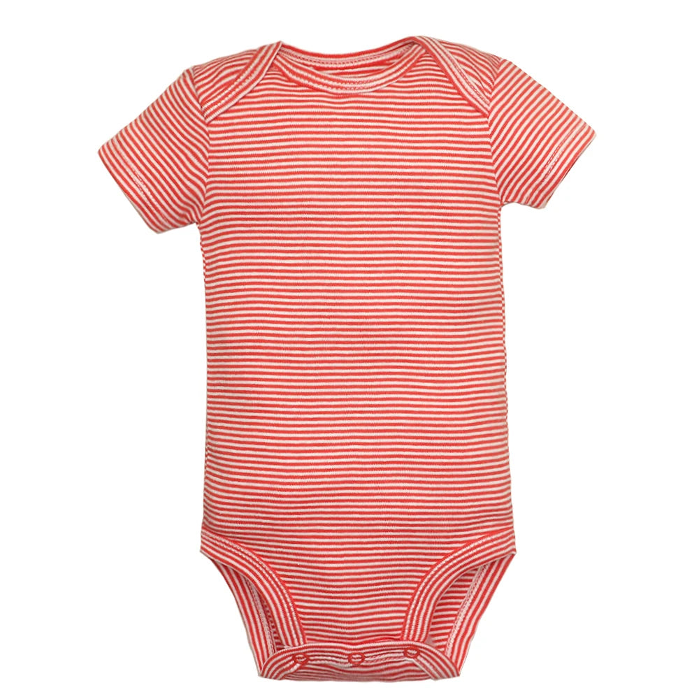 5 stück Unisex Baby Bodys Mode Körper Anzüge Kurzarm Neugeborenen Overall Cartoon Baby Junge Mädchen Kleidung Set Sommer.