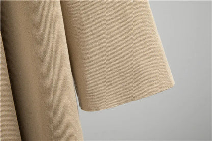 Women Knitted Sweater Muslim 3 Piece Set Long Cardigan Coat Skirt Vest Suit Knit Skirts Outfits Morocco Tracksuit Autumn Winter.