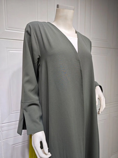 Ramadan Open Chiffon Kimono Abaya Kaftans Turkey Islam Muslim Dress Prayer Clothes Women Djellaba Kebaya Robe Femme Musulmane