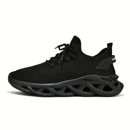 Männer Casual Sport Schuhe Atmungsaktive Leichte Turnschuhe Outdoor Mesh Schwarz Laufschuhe Athletisch Jogging Tenis Wanderschuhe