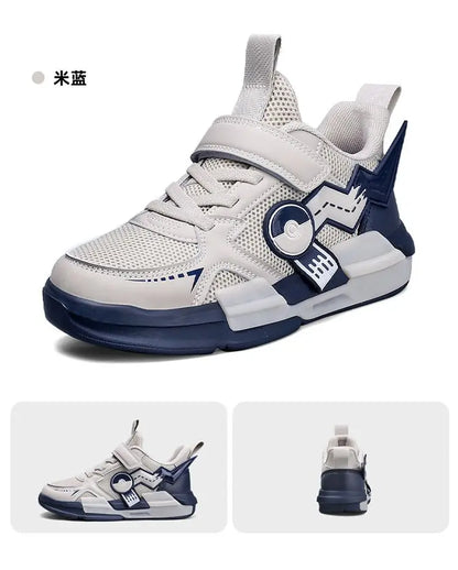 Pokemon Pikachu Children Sports Shoes Spring and autumn Fashion Anime Boy Sneakers Student Breathable Non-slip Running Shoe