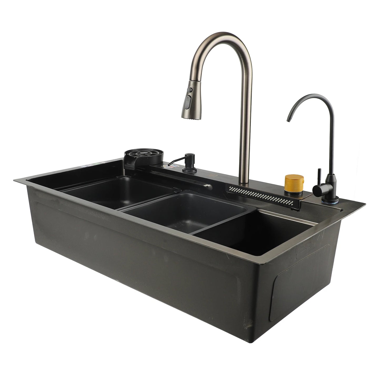 Edelstahl-Küchenspüle, Unterbau-Küchenspüle, einfache, einfache Installation, professionelle große Kapazität für die Küche zu Hause