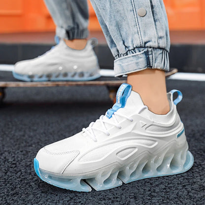 YRZL Mens Athletic Shoes 2025 Breathable Running Shoes Men Lightweight Sneakers Comfortable Walking Shoes Anti Slip Sports Shoes