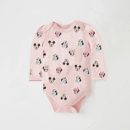 Mickey Mouse Baby Boy Stram pler Baumwolle lange Ärmel Baby Baby Boy Mädchen Overall Baby Mädchen einteilig & Body
