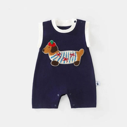 Baby Mädchen Strampler Sommer Kleinkind Baby Mädchen Kleidung Ärmellose Body Infant Atmungsaktive einteiliges Overall