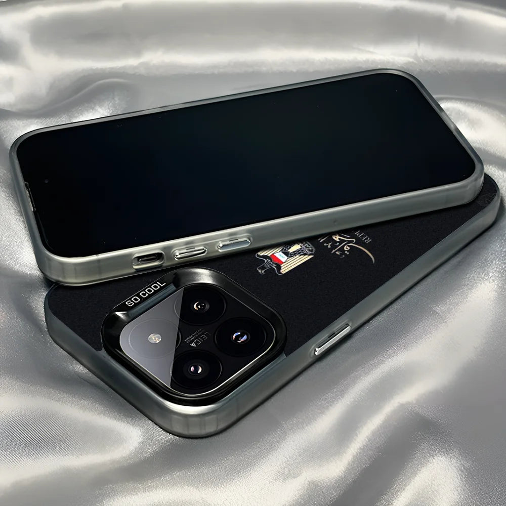 Epc Nation Iraq Flag Phone Case IMD Phone Case For IPhone 16 15 14 13 12 11 Pro Max Plus Color Silver Cover.