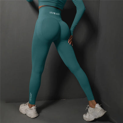 2025 ANIMALU Seamless Leggings Women Gym Yoga Pants Women's High Waist Legging Fitness Workout Tights Running Pants
