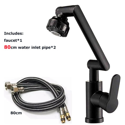 Basin Faucet Hot and Cold Wash Basin Household Bathroom Multi-function Booster Universal Rotating Faucet Kitchen Universal